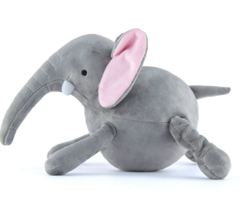 Jouet en Peluche pour Chien Eléphant - Résistant, Écologique et Stimulant