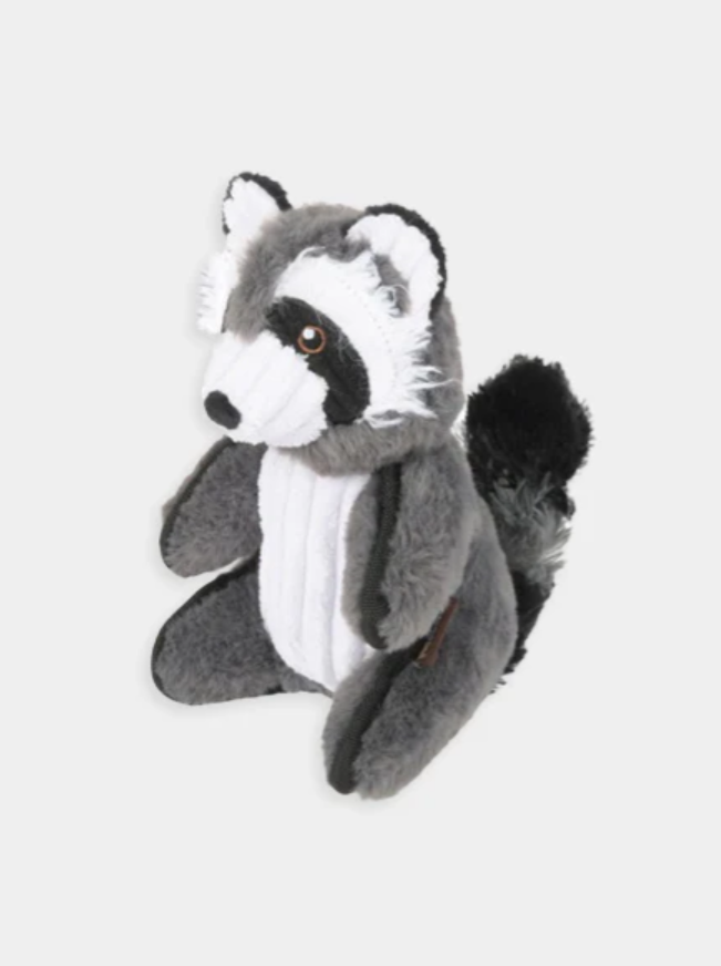 Jouet en Peluche pour Chien Raton Laveur - Stimule et Amuse avec Queue Active