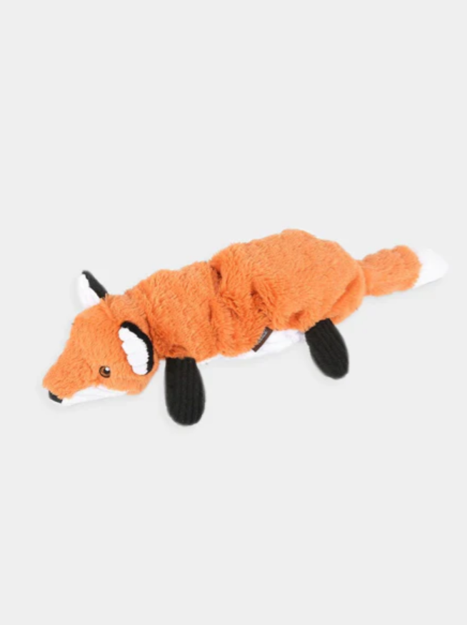 Jouet en Peluche pour Chien Renard - Résistant, Écologique et Stimulant avec Squeakers