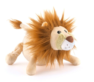 Jouet en peluche pour chien Lion